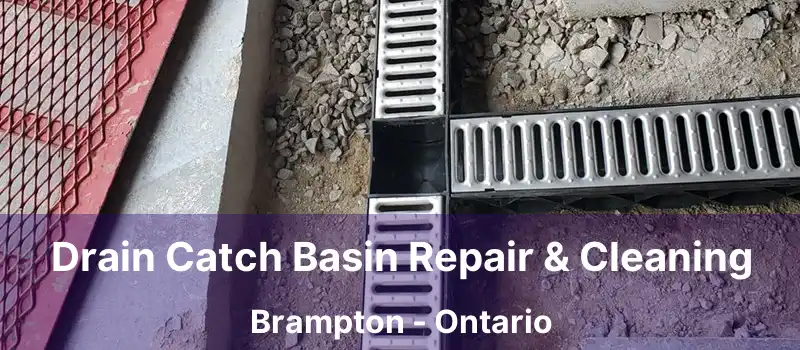  Drain Catch Basin Repair & Cleaning Brampton - Ontario